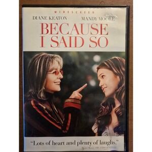 Because I Said So (DVD, 2007), Widescreen, Good Condition‎